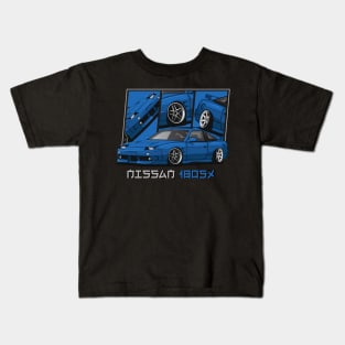 Nissan 180SX JDM Car Kids T-Shirt